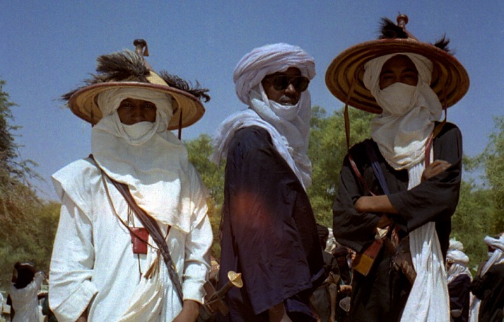 Wodaabe móda.