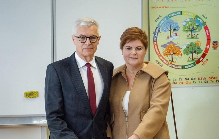 Ivan Korčok s manželkou