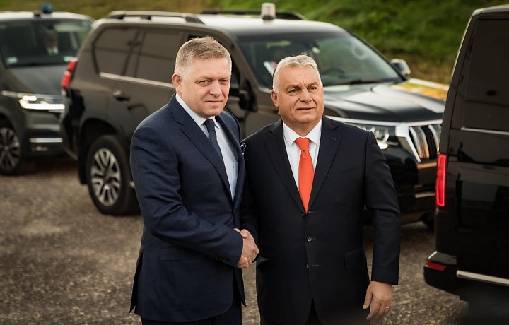Robert Fico a Viktor Orbán