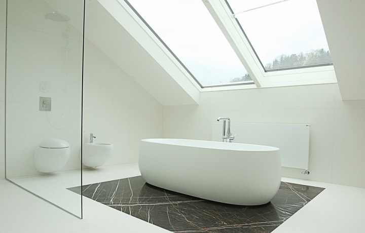 Koupelna s vanou IlBagnoAlessi One