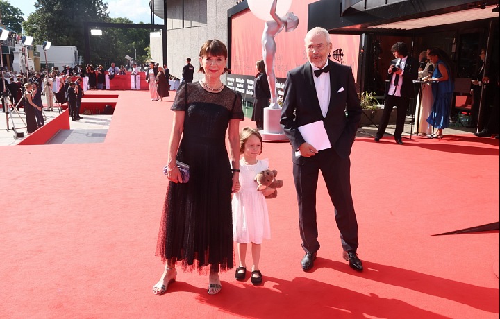 Andrea Bartošková a Marek Eben