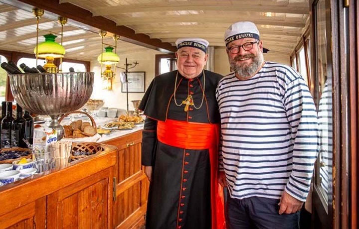 S kardinálem Dominikem Dukou. 