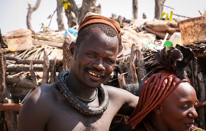 Náčelník kmene Himba