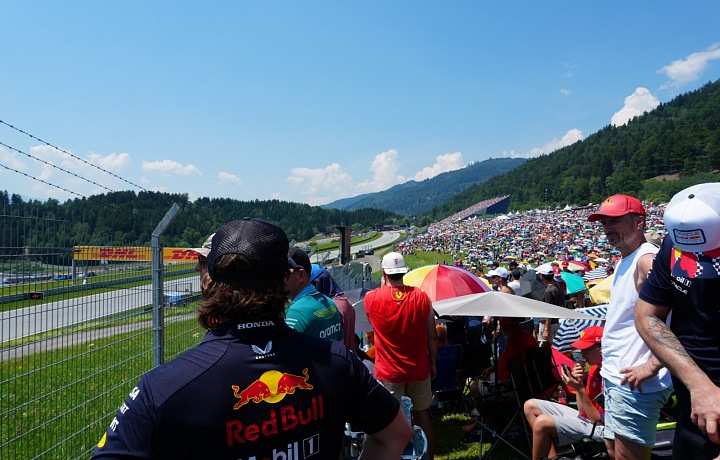 Fanúšikovia na Red Bull Ringu