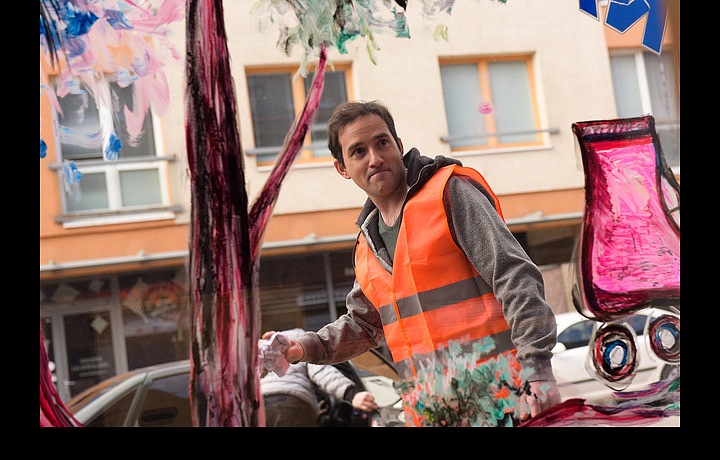 Matouš Ruml v akcii.
