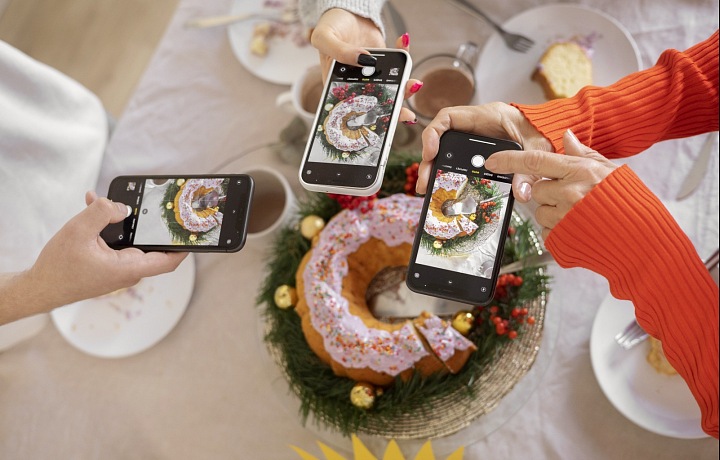 Pred jedlom všetko odfotiť