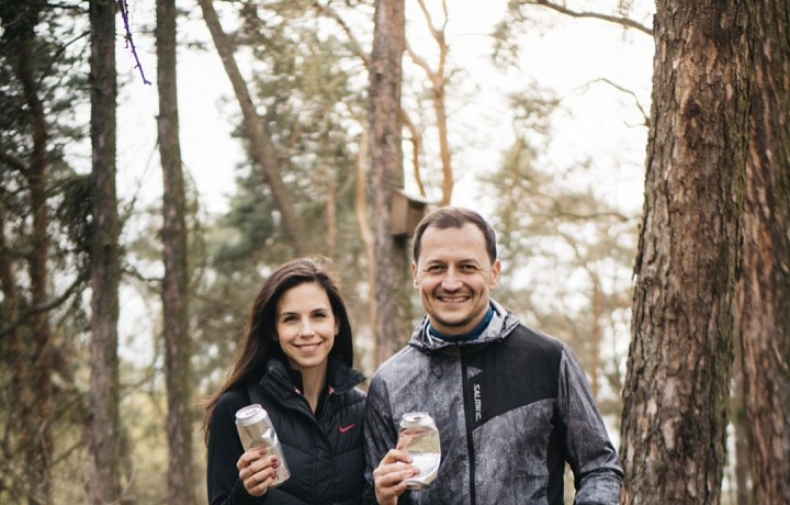 Vojtěch Bernatský s manželkou