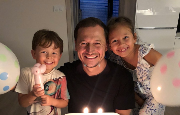 Největší inspirací jsou pro Vojtu jeho děti, které mu také přály k výročí BBV