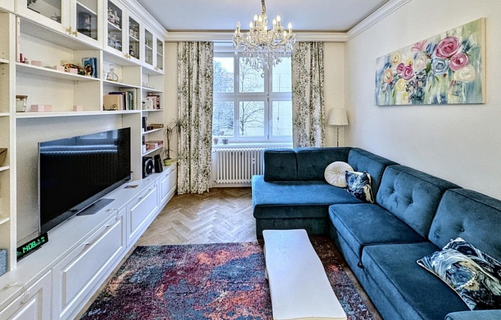 Slunný byt na Žižkově