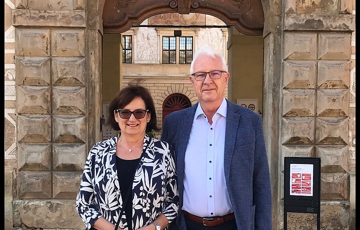 Jiří Drahoš s manželkou Evou na festivalu Smetanova Litomyšl