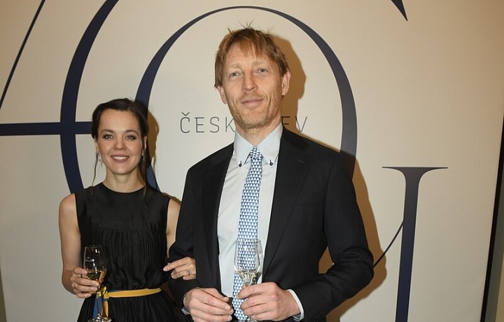 Karel Janeček s Lianou Janečkovou na Českom love v roku 2022
