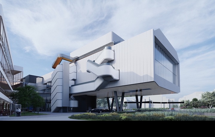 Vizualizace Kongresového centra.