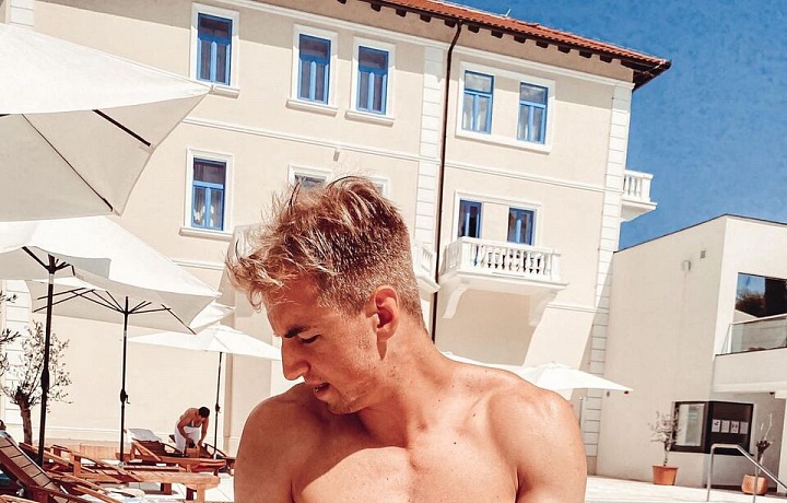 Lukáš Rousek na dovolené