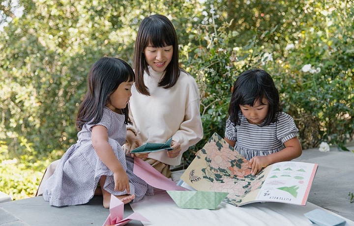 Marie Kondo s dcerami