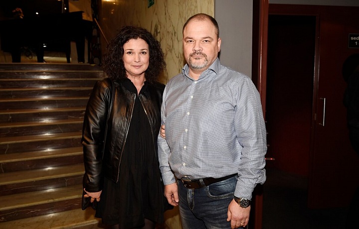 Martina s manželem Martinem Preissem. 