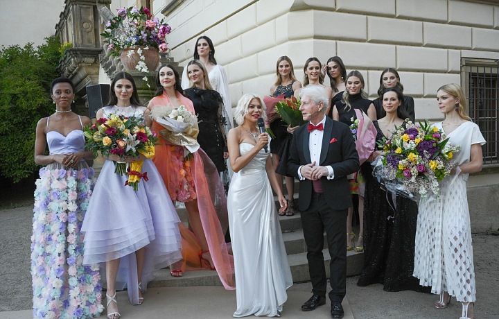 Natali Ruden na své poslední přehlídce. 