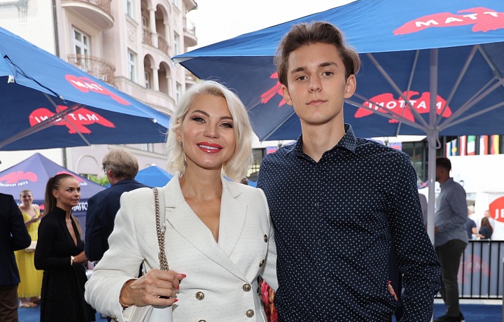 Natali se svým synem Filipem 