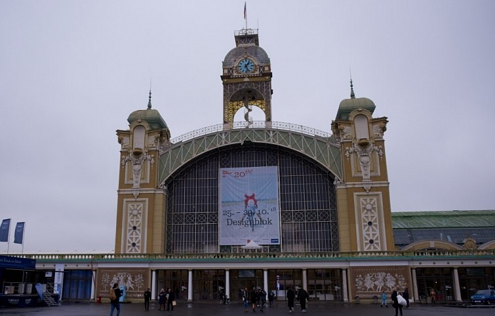 Pražské Výstaviště během Designbloku 2018