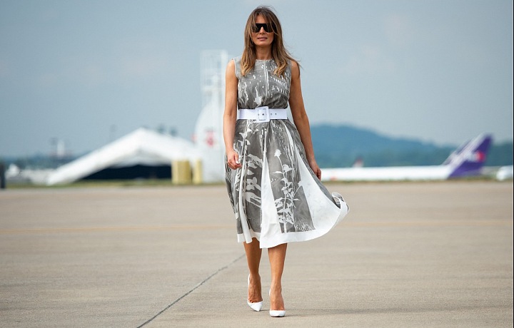 Melania Trump je zosobnením luxusu