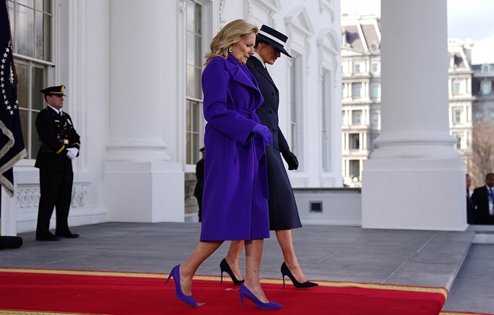Jill Biden a Melanie Trump
