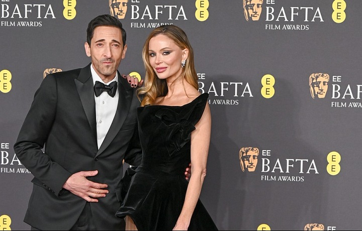 Adrien Brody a Georgina Chapman
