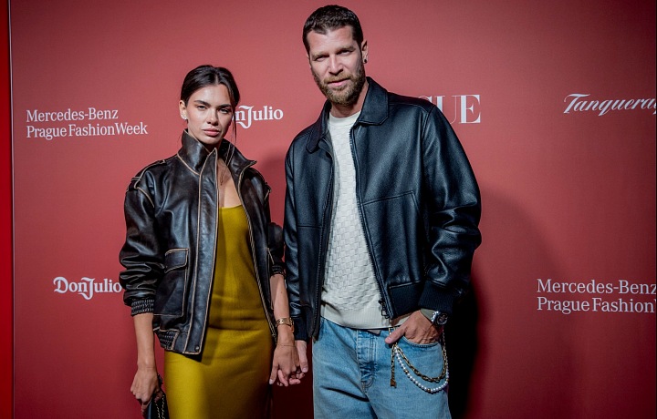 Majk Spirit so svojou manželkou Mariou Dušička