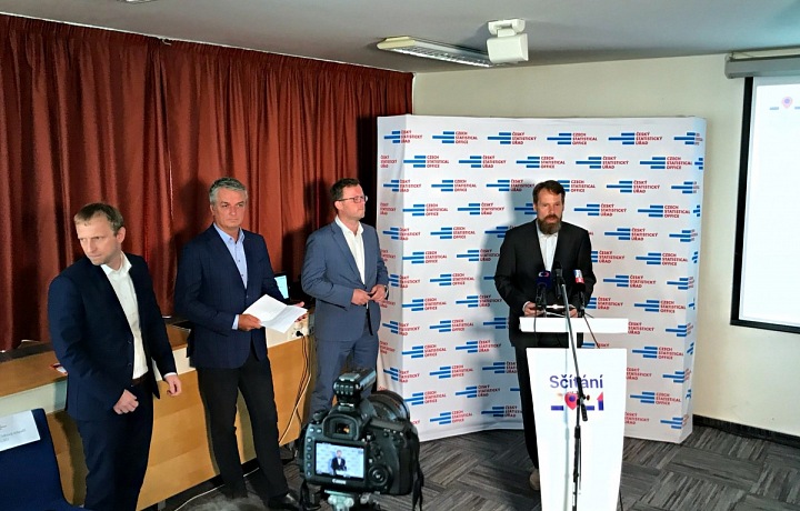 Tisková koneference ke sčítání lidu v roce 2021