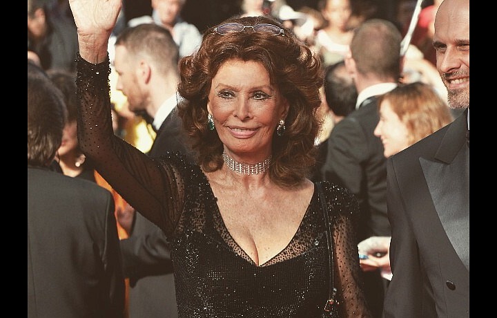 Sophia Loren na filmovém festivalu
