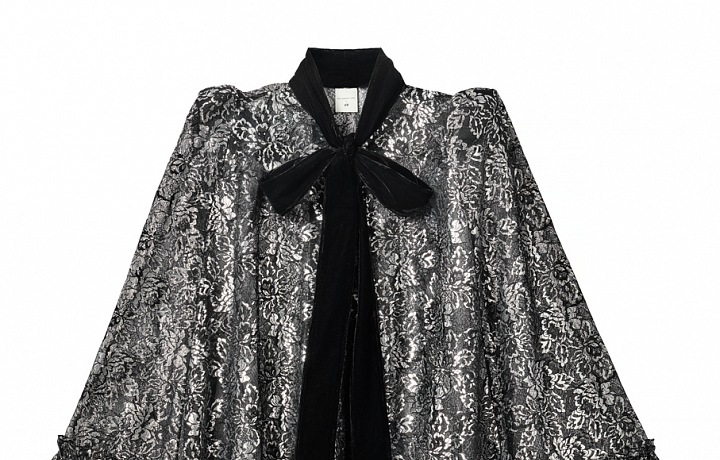 Stříbrná pelerína THE VAMPIRE´S WIFE X H&M