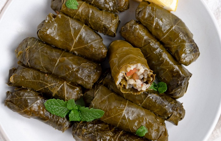 Wara'einab alebo plnené vínne listy