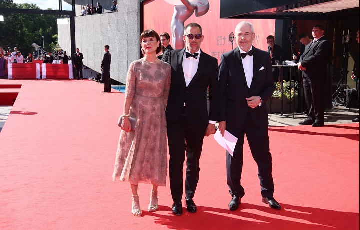 Andrea Bartošková, Janek Bartoška a Marek Eben