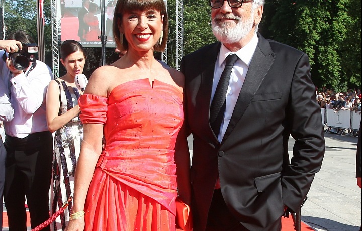 Andrea Bartošková a Jiří Bartoška v roku 2019
