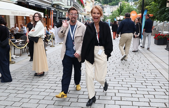 Jan Dolanský a Lenka Vlasáková