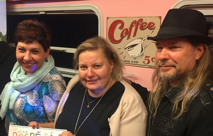 Zipserová s Petrem Kolářem