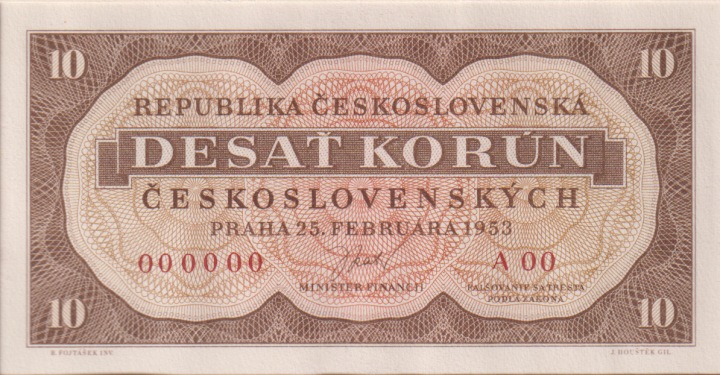 Ke koupi bude i desetikorunová bankovka. 