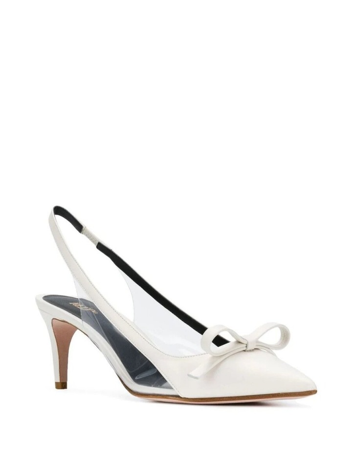 Bílé lodičky RedValentino