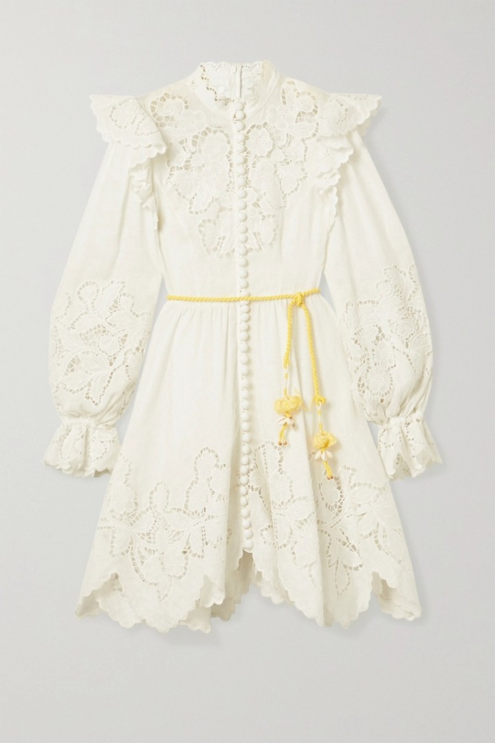 Bílé šaty Zimmermann