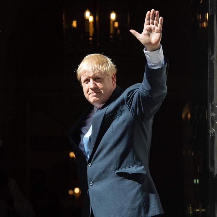 Britský premiér Boris Johnson