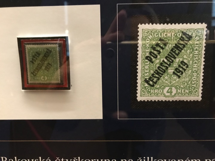 Československá známka. 