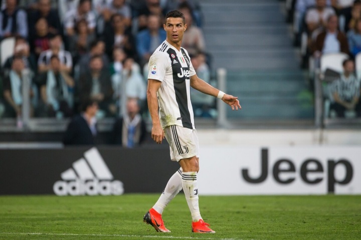 Cristiano Ronaldo v dresu Juventusu Turín