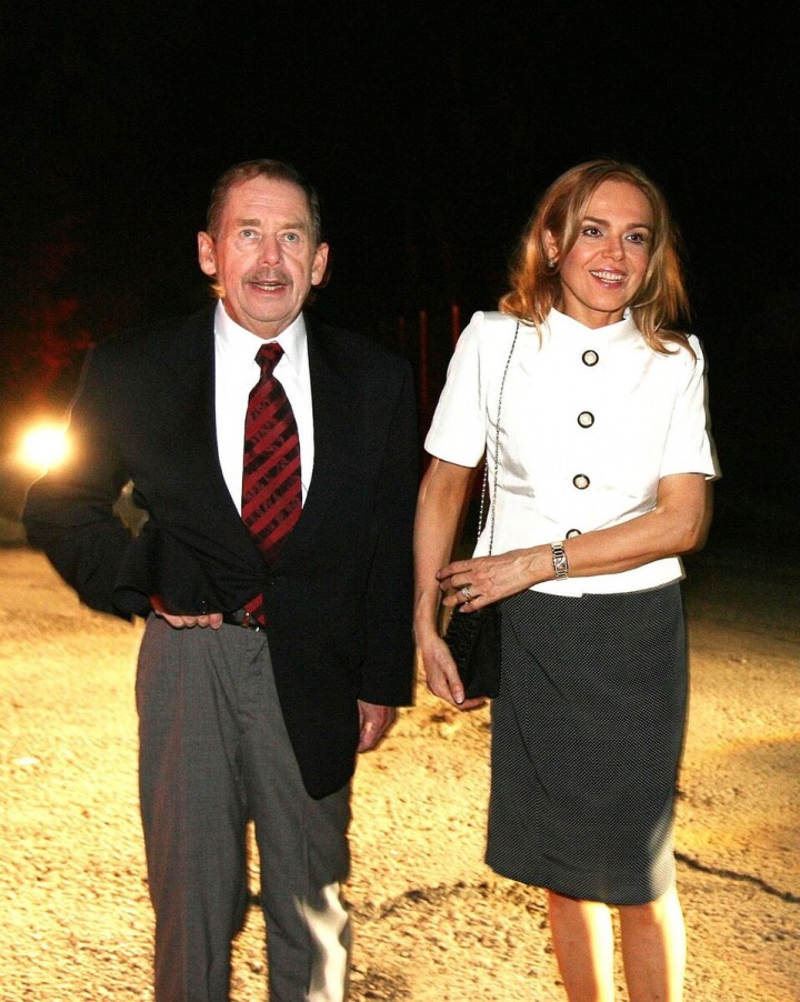 Dagmar Havlová a Václav Havel