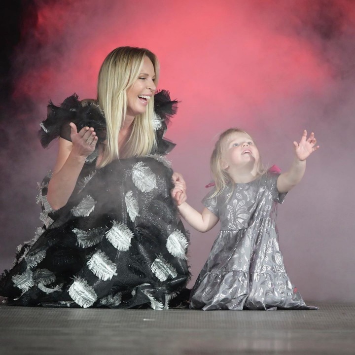 Diana Kobzanová s dcerou Lily