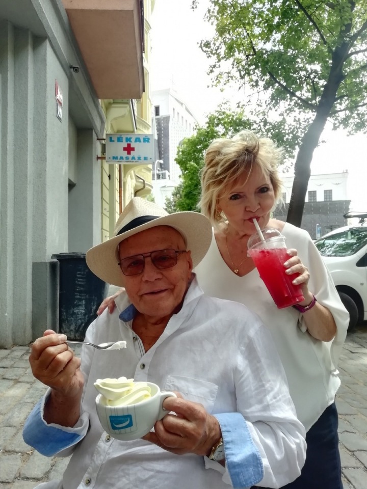 Eva Hrušková a Jan Přeučil. 