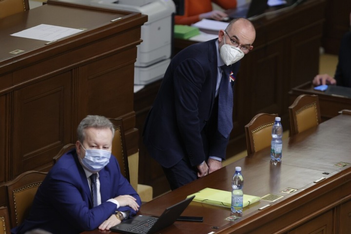 Ministra zdravotnictví Jan Blatný. 