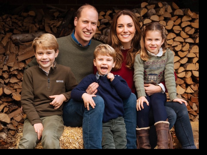 Kate Middleton a Princ William s dětmi