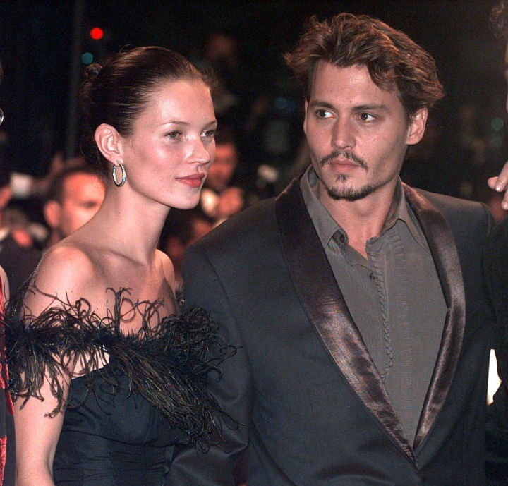 Kate Moss a Johnny Depp.