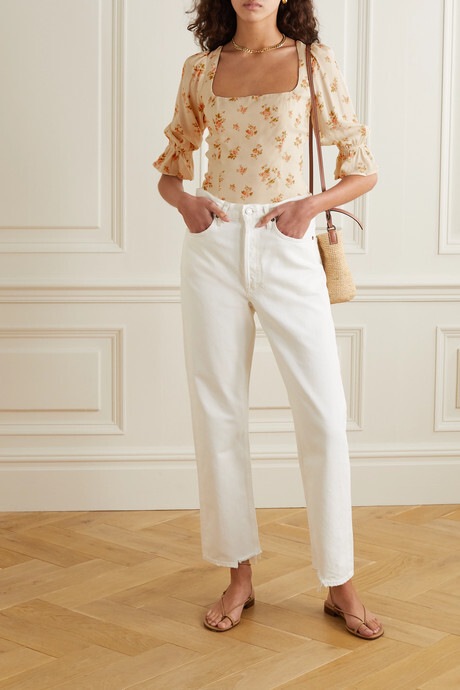 Top s květinovým potiskem Reformation