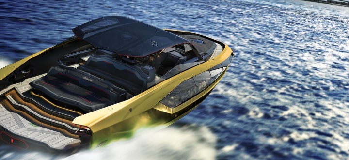 Lamborghini 63 jachta v celé své kráse