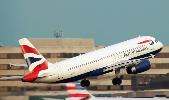 Letadlo společnosti British Airways