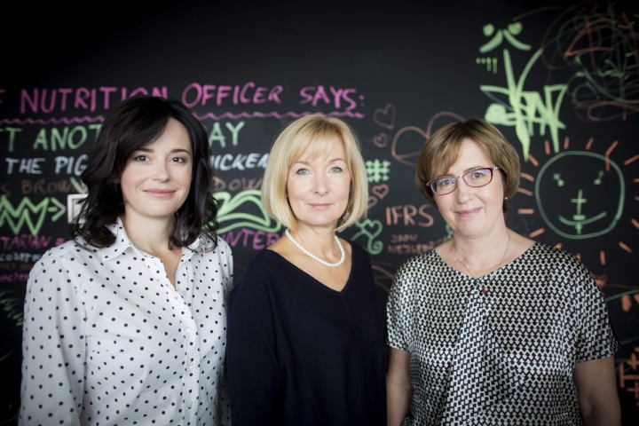 Zleva: Libuše Tomolová, Jarmila Baudišová, Milada Kučerová